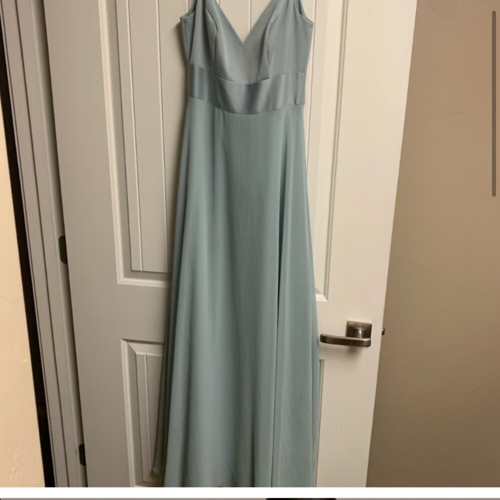 Dusty Sage Davids Bridal size 4
